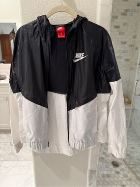 Nike Black Mesh Lined Jacket with Red Label